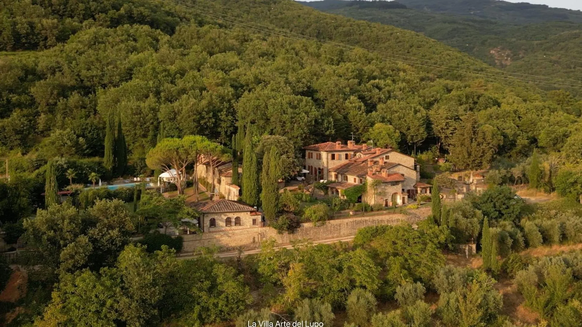 Villa Poolhouse Oasi Del Lupo Subbiano 0*,